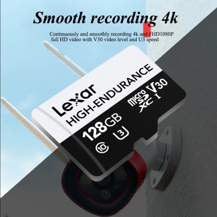 Lexar High Endurance MicroSDXC UHS-I V30 128GB - micro SD 128 GB - Image 3