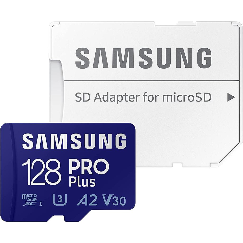 Samsung Pro Plus MicroSDXC A2 128GB - Micro SD + Adapter - Image 2