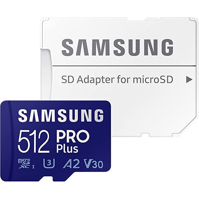 Samsung Pro Plus MicroSDXC A2 512GB - Micro SD + Adapter - Image 2