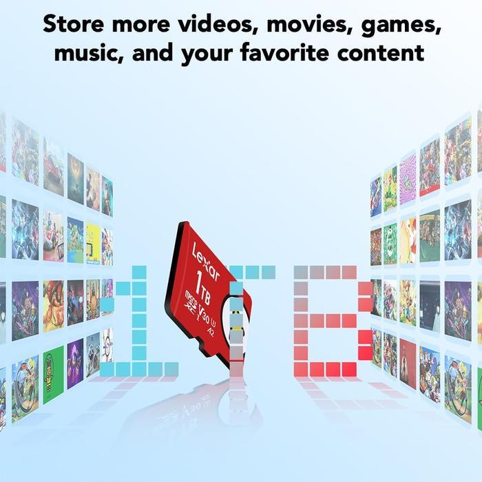 Lexar Play Gaming MicroSDXC 128GB A2 Class 10 - MicroSD/ Nintendo/ HP - Image 3