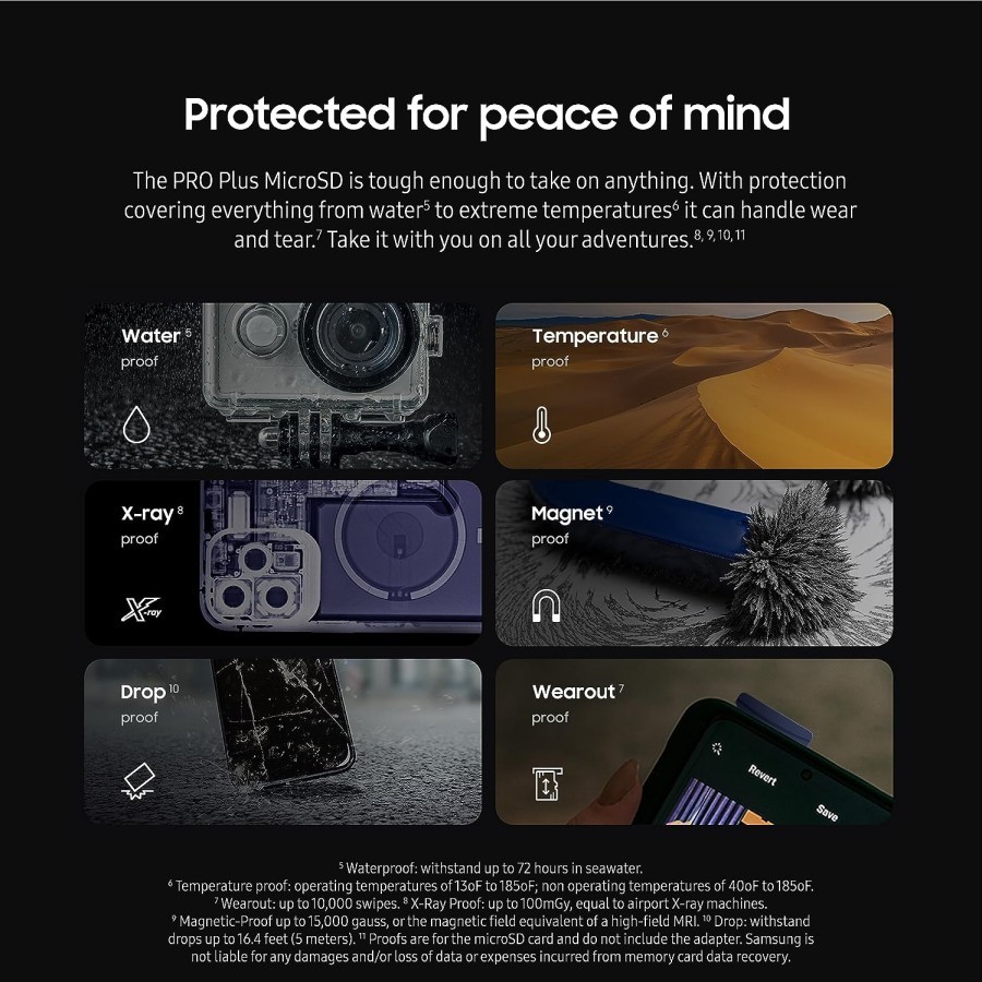Samsung Pro Ultimate MicroSDXC 512GB 4K - Micro SD + Adapter - Image 3