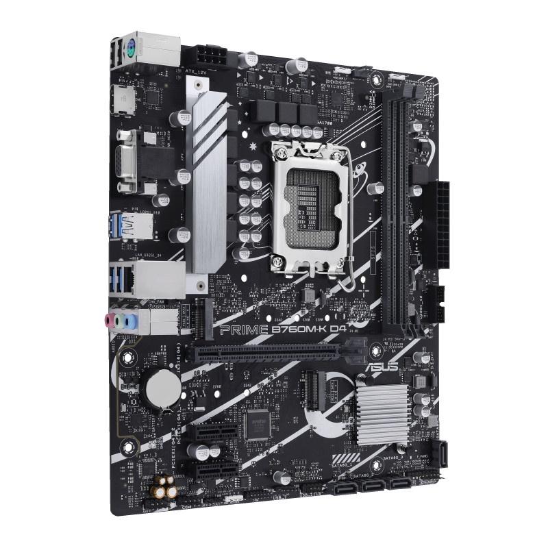Motherboard ASUS PRIME B760M-K D4 (LGA1700, B760, DDR4, USB3.2, SATA3) - Image 2