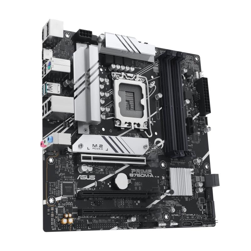 Motherboard ASUS PRIME B760M-A (LGA1700, B760, DDR5, USB3.2, SATA3) - Image 4