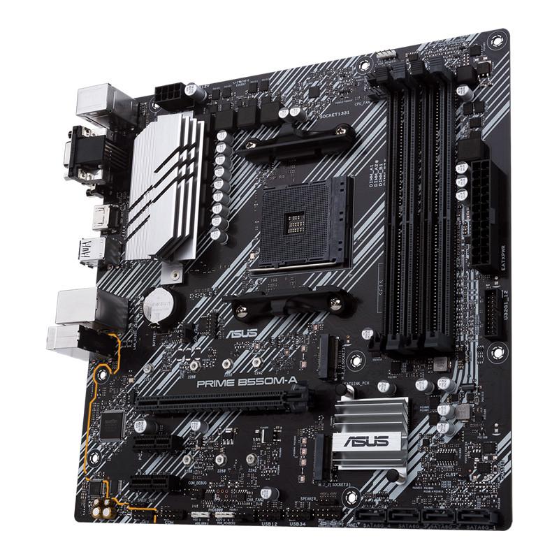 Motherboard ASUS PRIME B550M-A (AM4, AMD, B550, DDR4, USB3.2, SATA3) - Image 3