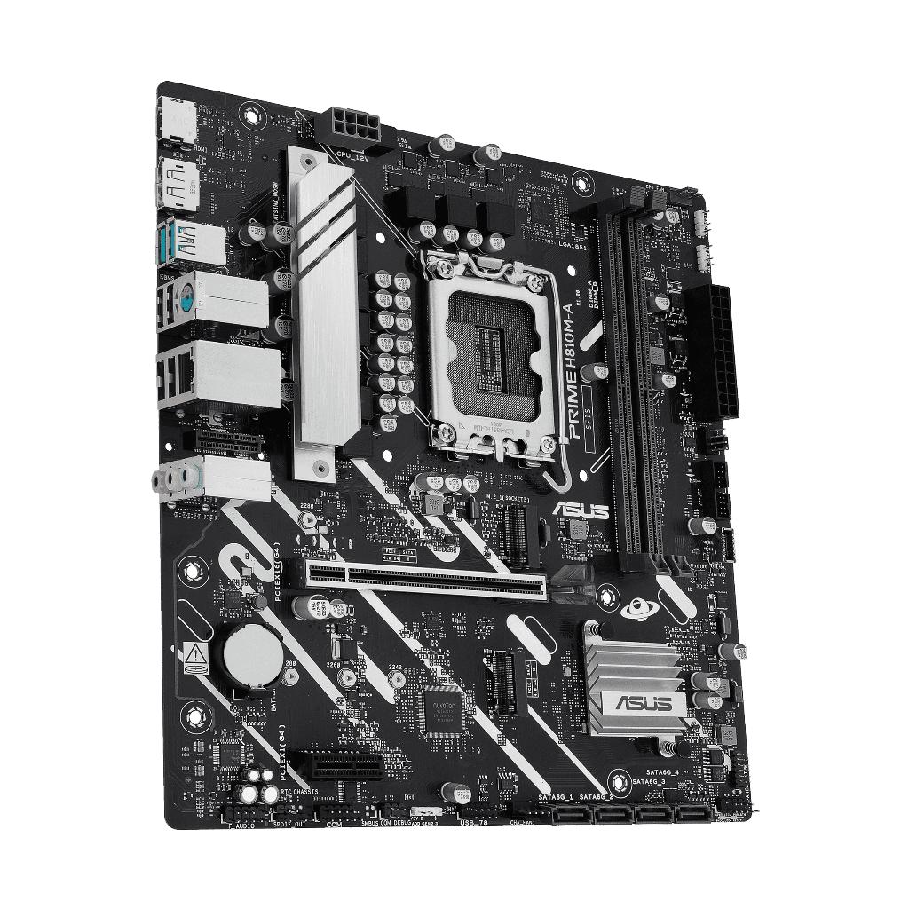 Motherboard ASUS PRIME H810M-A-CSM (LGA1851, H810, DDR5, USB3.2, SATA3) - Image 3
