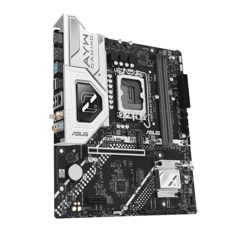 Motherboard ASUS H810M AYW GAMING WIFI (LGA1851, H810, DDR5, USB3.2, SATA3) - Image 3