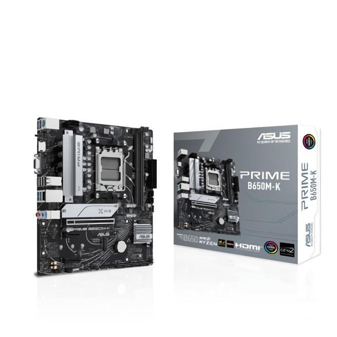 Motherboard ASUS PRIME B650M-K (AM5, AMD, B650, DDR5, USB3.2, SATA3) - Image 2