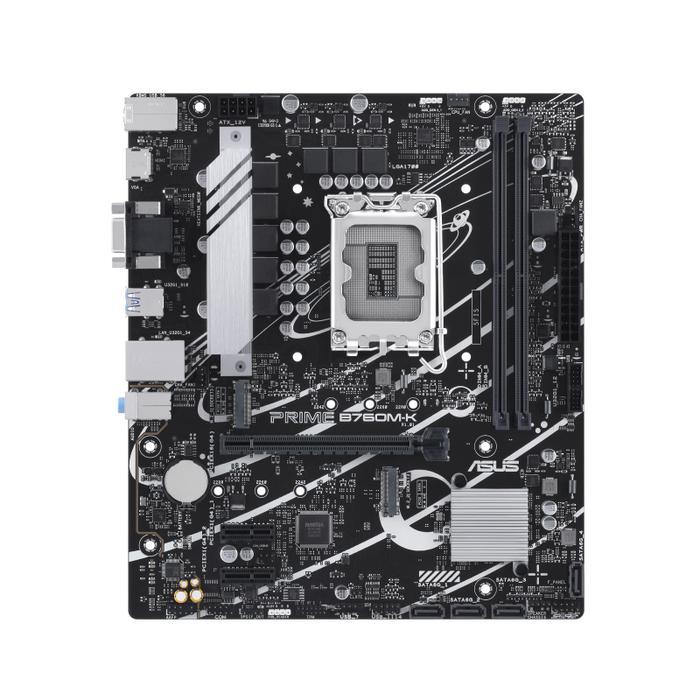 Motherboard ASUS PRIME B760M-K (LGA1700, B760, DDR5, USB3.2, SATA3) - Image 2
