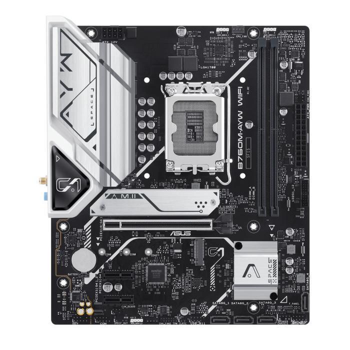 Motherboard ASUS B760M-AYW WIFI (LGA1700, B760, DDR5, USB3.2, SATA3) - Image 2