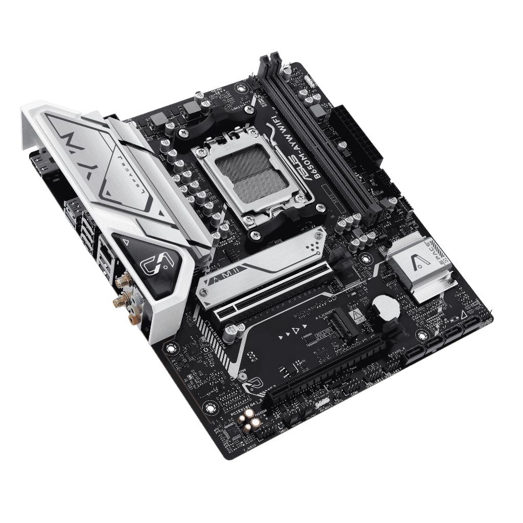 Motherboard ASUS B650M-AYW WIFI (AM5, AMD, B650, DDR5, USB3.2, SATA3) - Image 3