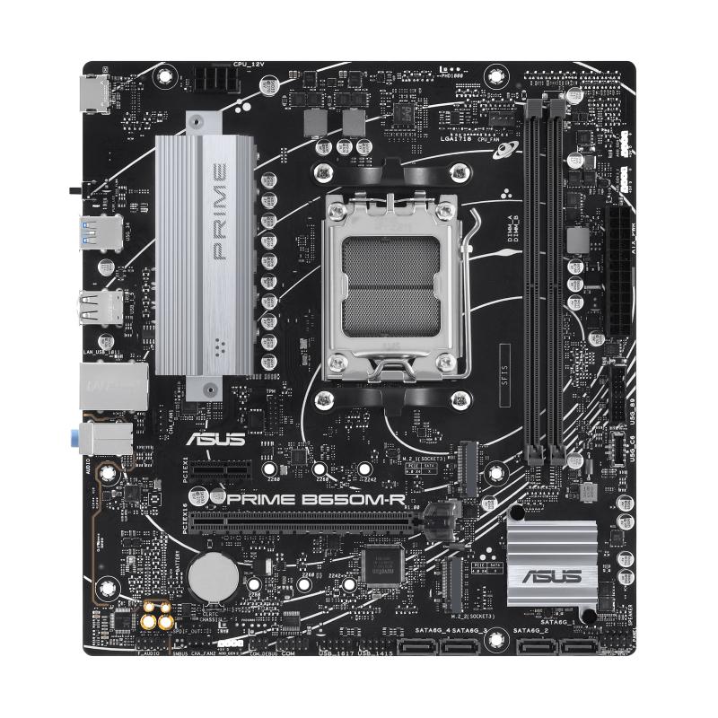 Motherboard ASUS PRIME B650M-R (AM5, AMD, B650, DDR5, USB3.2, SATA3) - Image 2