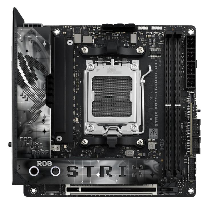 Motherboard ASUS ROG STRIX X870-I GAMING WIFI (AM5, AMD, X870, DDR5, USB3.2, SATA3) - Image 2