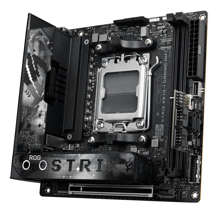 Motherboard ASUS ROG STRIX X870-I GAMING WIFI (AM5, AMD, X870, DDR5, USB3.2, SATA3) - Image 3