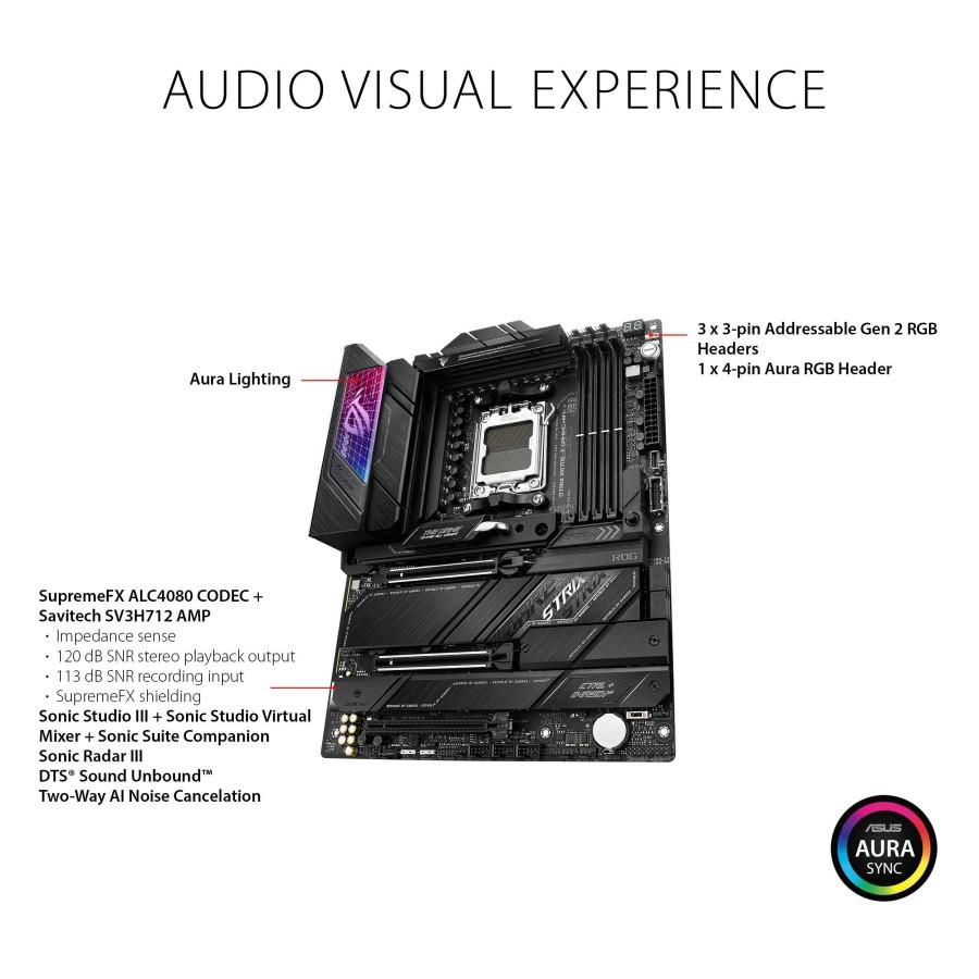 Motherboard Asus ROG Strix X670E-E Gaming Wifi (AM5, AMD, X670,USB3.2) - Image 3