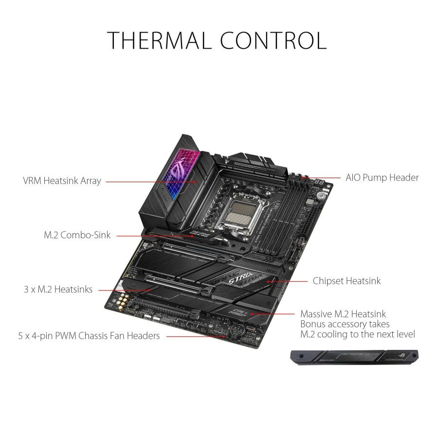 Motherboard Asus ROG Strix X670E-E Gaming Wifi (AM5, AMD, X670,USB3.2) - Image 4