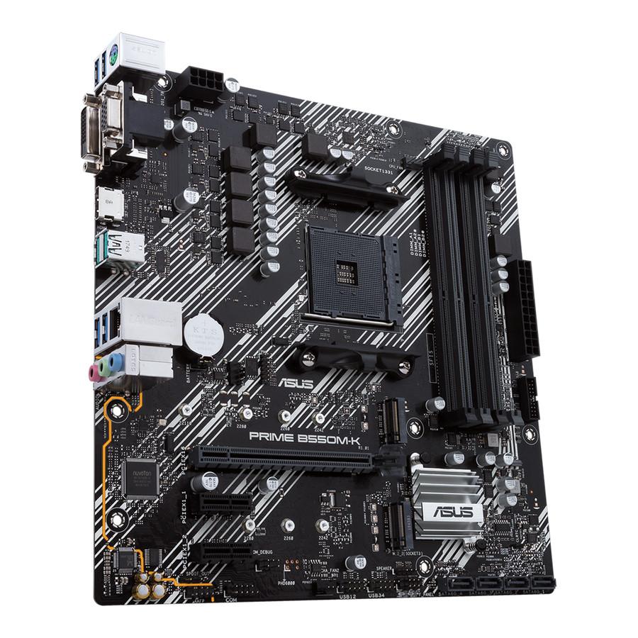 Motherboard ASUS PRIME B550M-K (AM4, AMD, B550, DDR4, USB3.2, SATA3) - Image 3