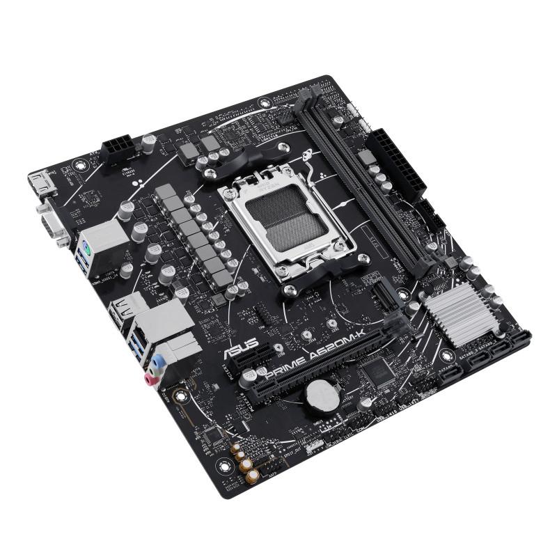 Motherboard ASUS PRIME A620M-K (AM5, AMD, A620, DDR5, USB3.2, SATA3) - Image 3