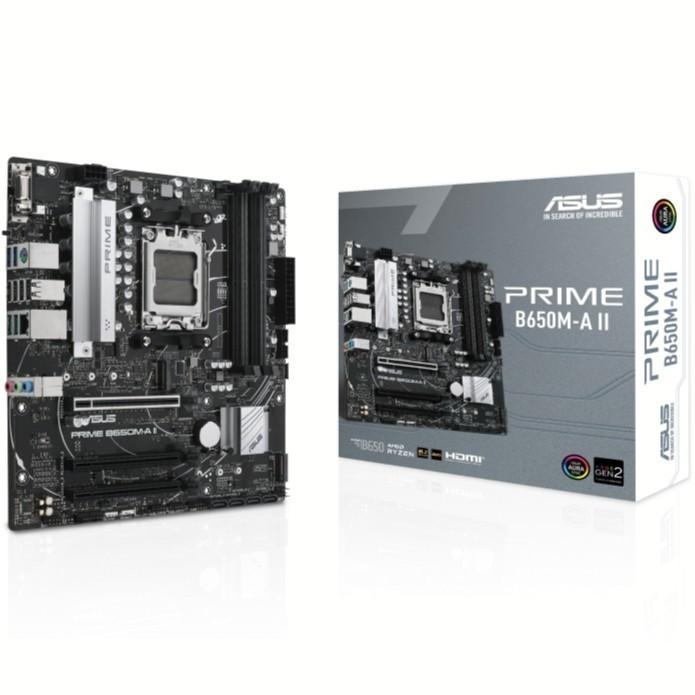 Motherboard ASUS PRIME B650M-A II (AM5, AMD, B650, DDR5, USB3.2, SATA3) - Image 2
