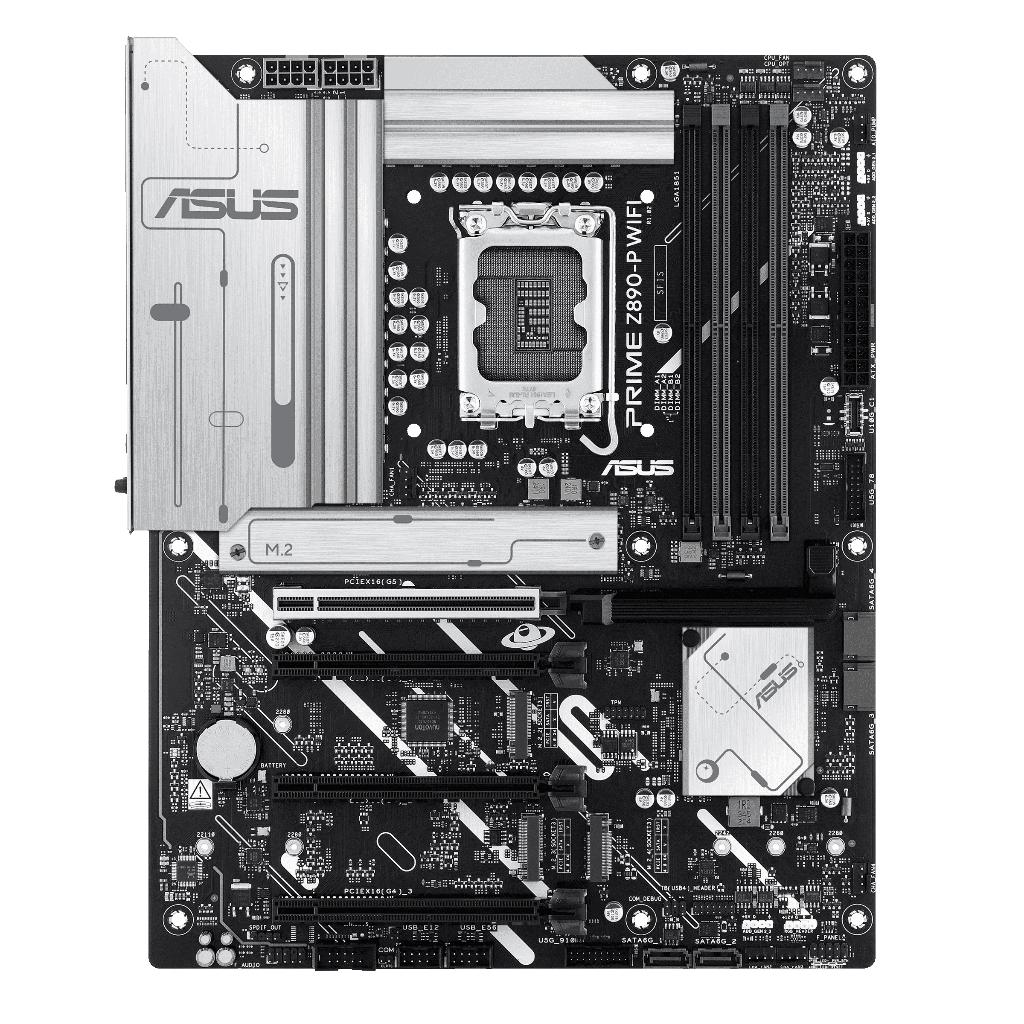 Motherboard ASUS PRIME Z890-P WIFI-CSM (LGA1851, Z890, DDR5, USB3.2, SATA3) - Image 2