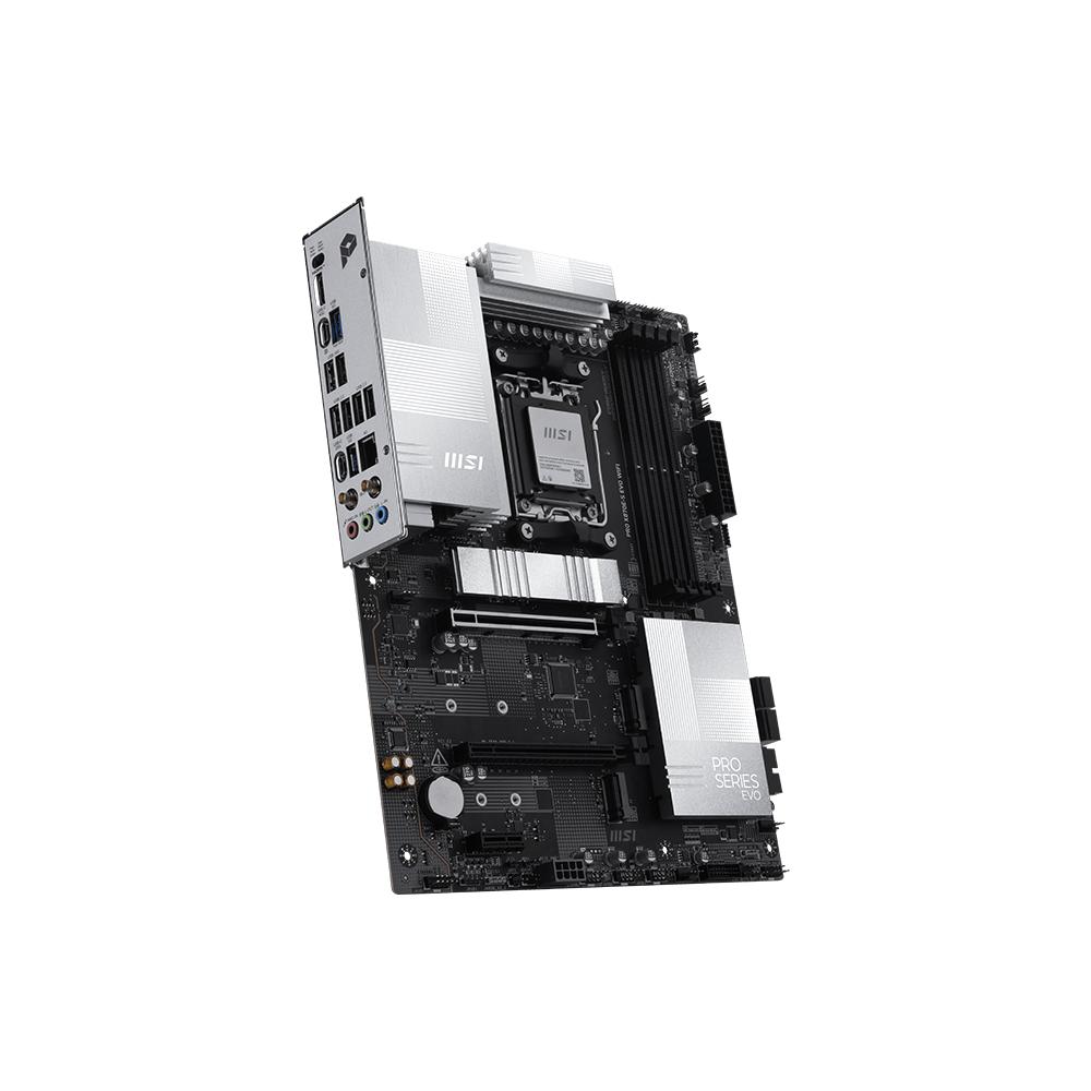 Motherboard MSI PRO X870E-S EVO WIFI (AM5, AMD, X870, DDR5, USB3.2, SATA3) - Image 3