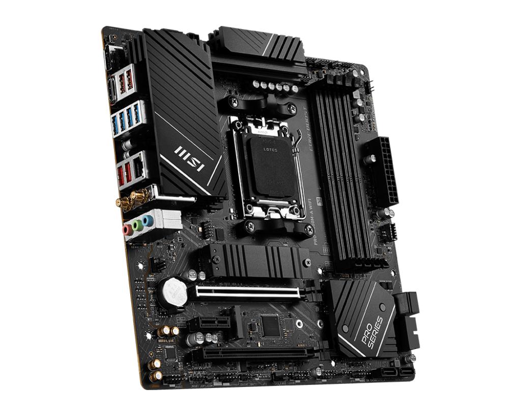 Motherboard MSI PRO B650M-A WIFI (AM5, AMD, B650, DDR5, SATA3) - Image 4