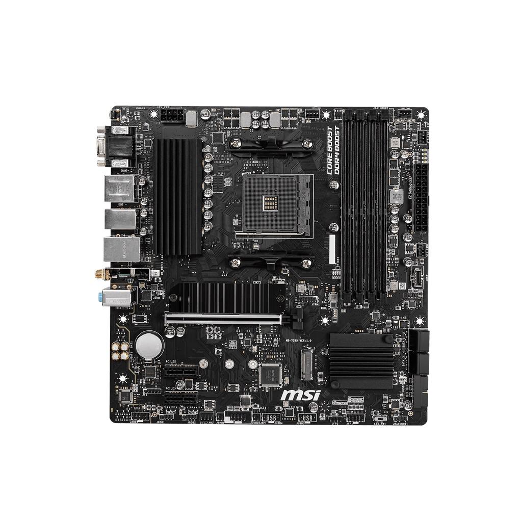 Motherboard MSI B550M PRO-VDH WIFI (AM4, AMD, B550, DDR4, USB3.2,SATA) - Image 2