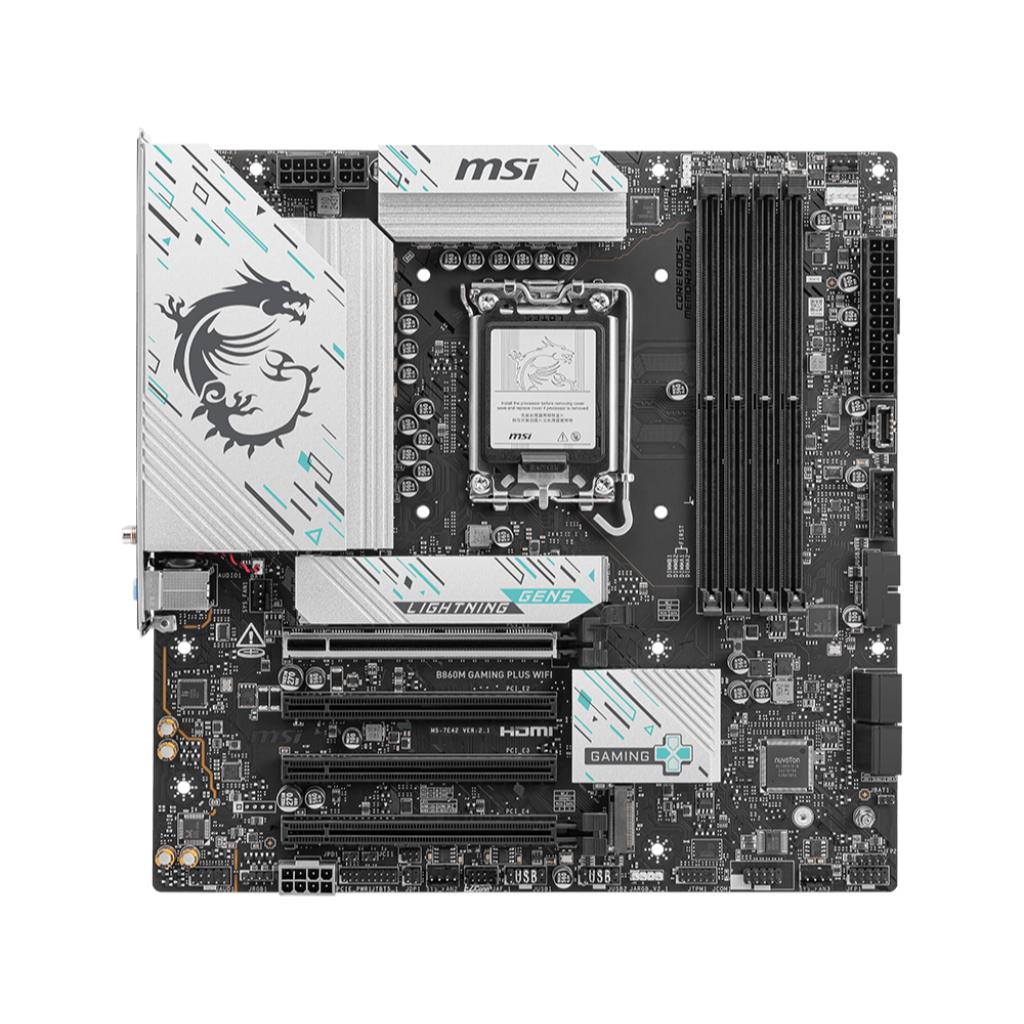 Motherboard MSI B860M GAMING PLUS WIFI (LGA1851, B860, DDR5, USB3.2, SATA3) - Image 2