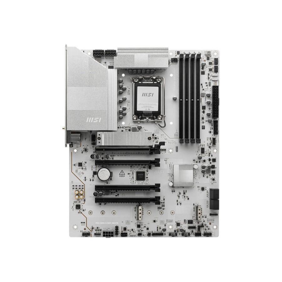Motherboard MSI PRO Z890-S WIFI WHITE (LGA1851, Z890, DDR5, USB3.2, SATA3) - Image 3