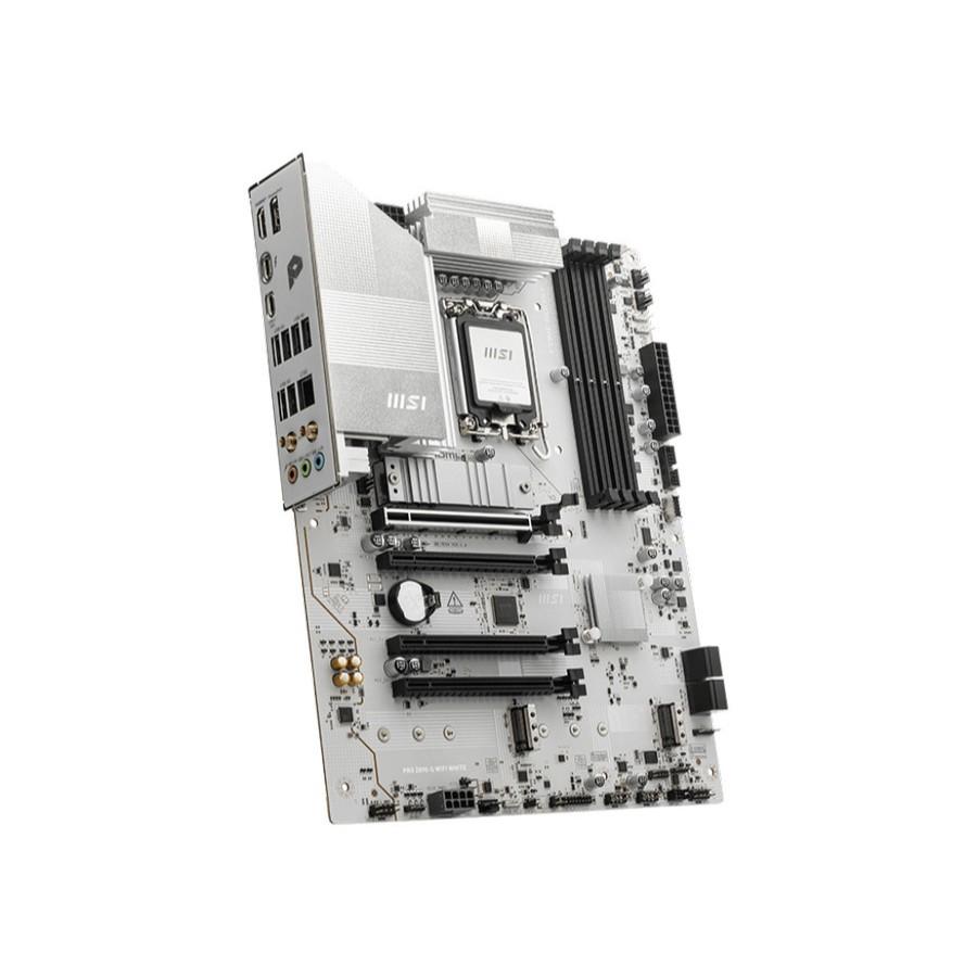Motherboard MSI PRO Z890-S WIFI WHITE (LGA1851, Z890, DDR5, USB3.2, SATA3) - Image 4