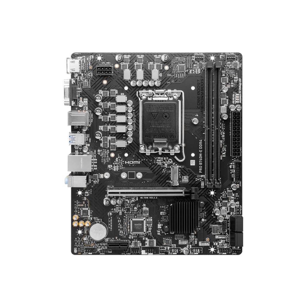 Motherboard MSI PRO H610M-G WIFI DDR4 (LGA1700, H610, DDR4, USB3.2) - Image 3