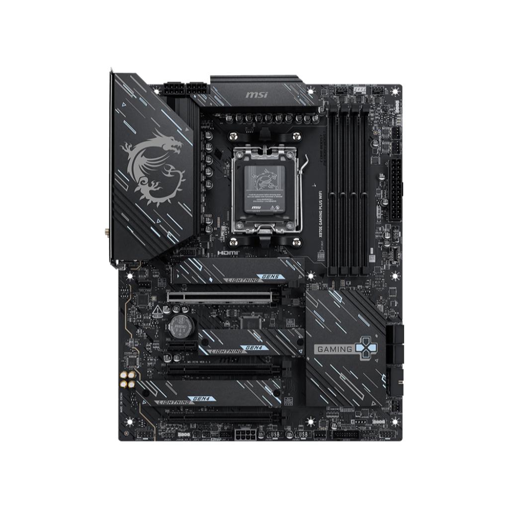 Motherboard MSI X870E GAMING PLUS WIFI (AM5, AMD, X870, DDR5, USB3.2, SATA3) - Image 2