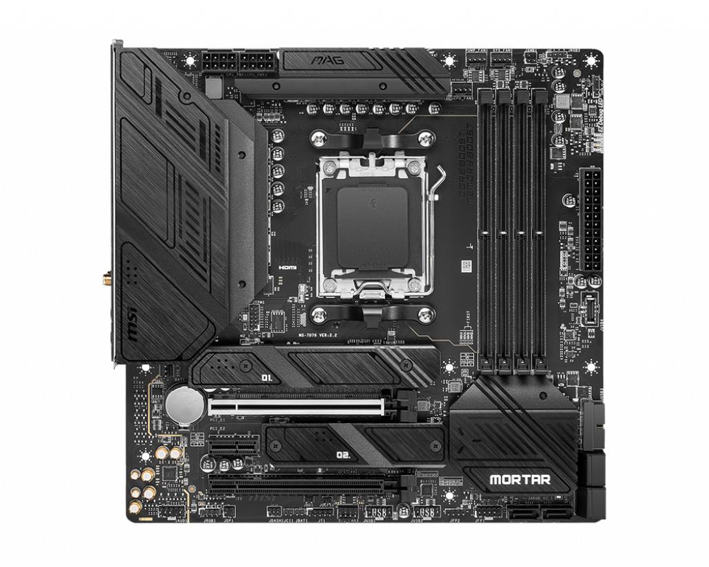 Motherboard MSI MAG B650M MORTAR WIFI (AM5, AMD, B650, DDR5, SATA3) - Image 2