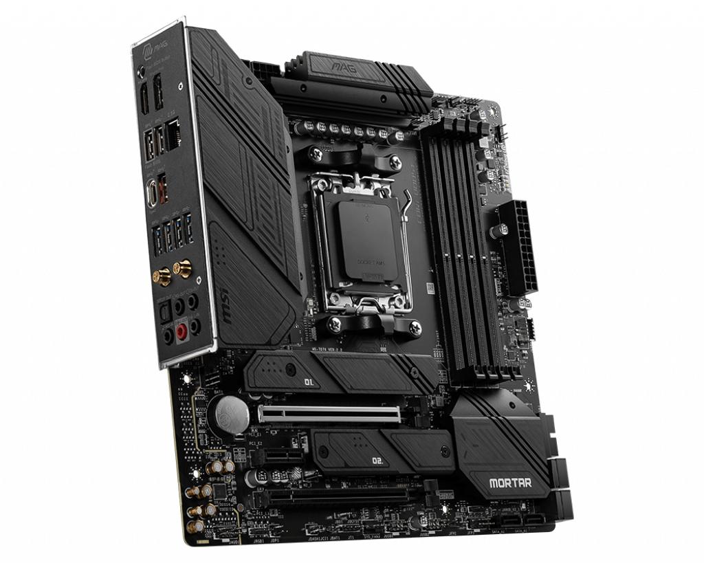 Motherboard MSI MAG B650M MORTAR WIFI (AM5, AMD, B650, DDR5, SATA3) - Image 3