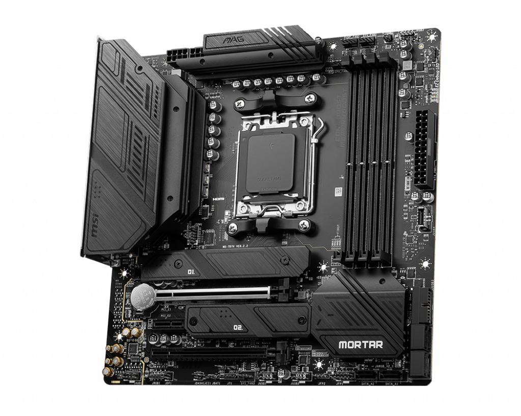 Motherboard MSI MAG B650M MORTAR WIFI (AM5, AMD, B650, DDR5, SATA3) - Image 4