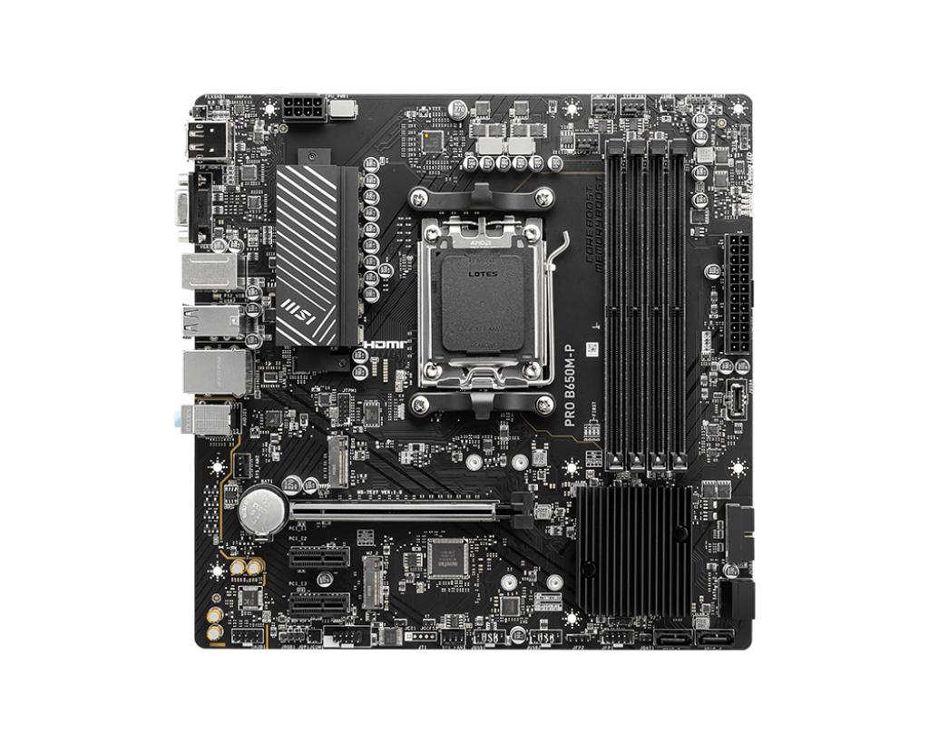Motherboard MSI PRO B650M-P (AM5, AMD, B650, DDR5, SATA3) - Image 3