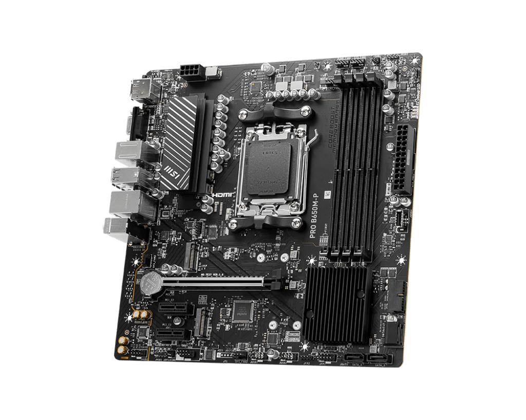 Motherboard MSI PRO B650M-P (AM5, AMD, B650, DDR5, SATA3) - Image 5