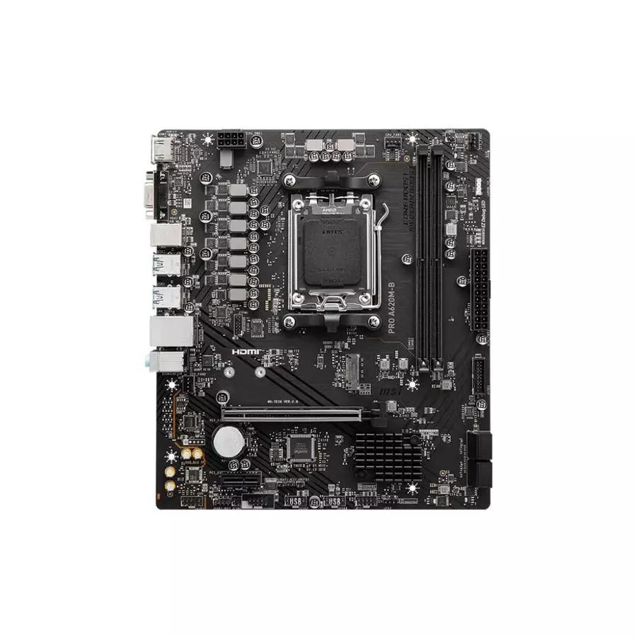Motherboard MSI PRO A620M-B (AM5, AMD, A620, DDR5, USB3.2, SATA3) - Image 2