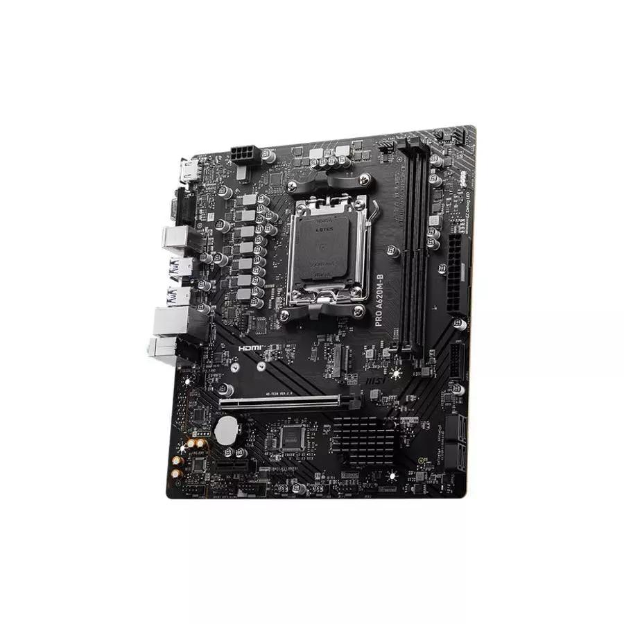 Motherboard MSI PRO A620M-B (AM5, AMD, A620, DDR5, USB3.2, SATA3) - Image 3