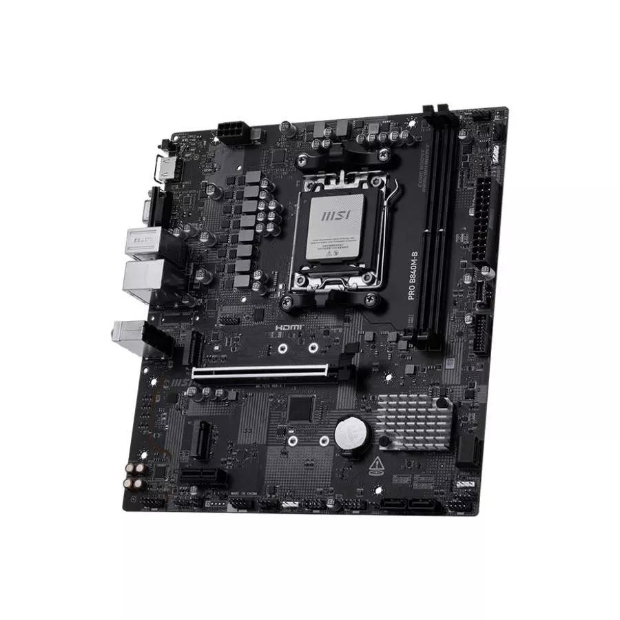 Motherboard MSI PRO B840M-B (AM5, AMD, B840, DDR5, USB3.2, SATA3) - Image 3