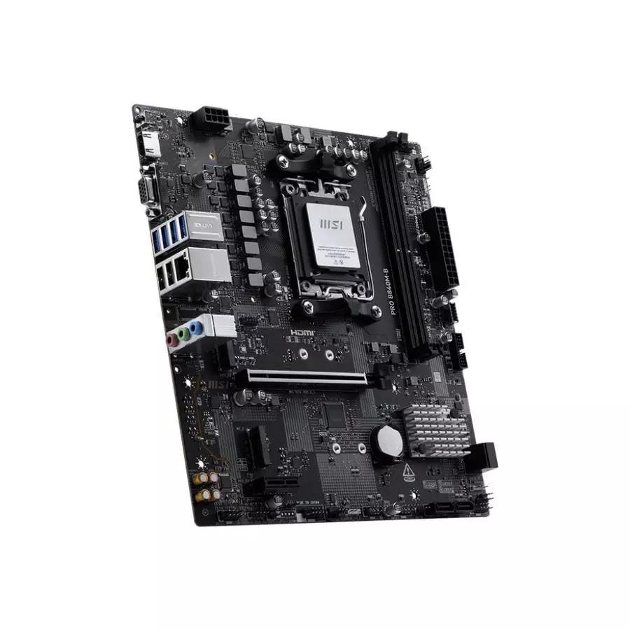 Motherboard MSI PRO B840M-B (AM5, AMD, B840, DDR5, USB3.2, SATA3) - Image 4