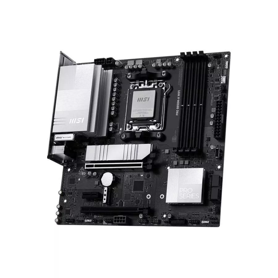 Motherboard MSI PRO B850M-A WIFI (AM5, AMD, B850, DDR5, USB3.2, SATA3) - Image 3