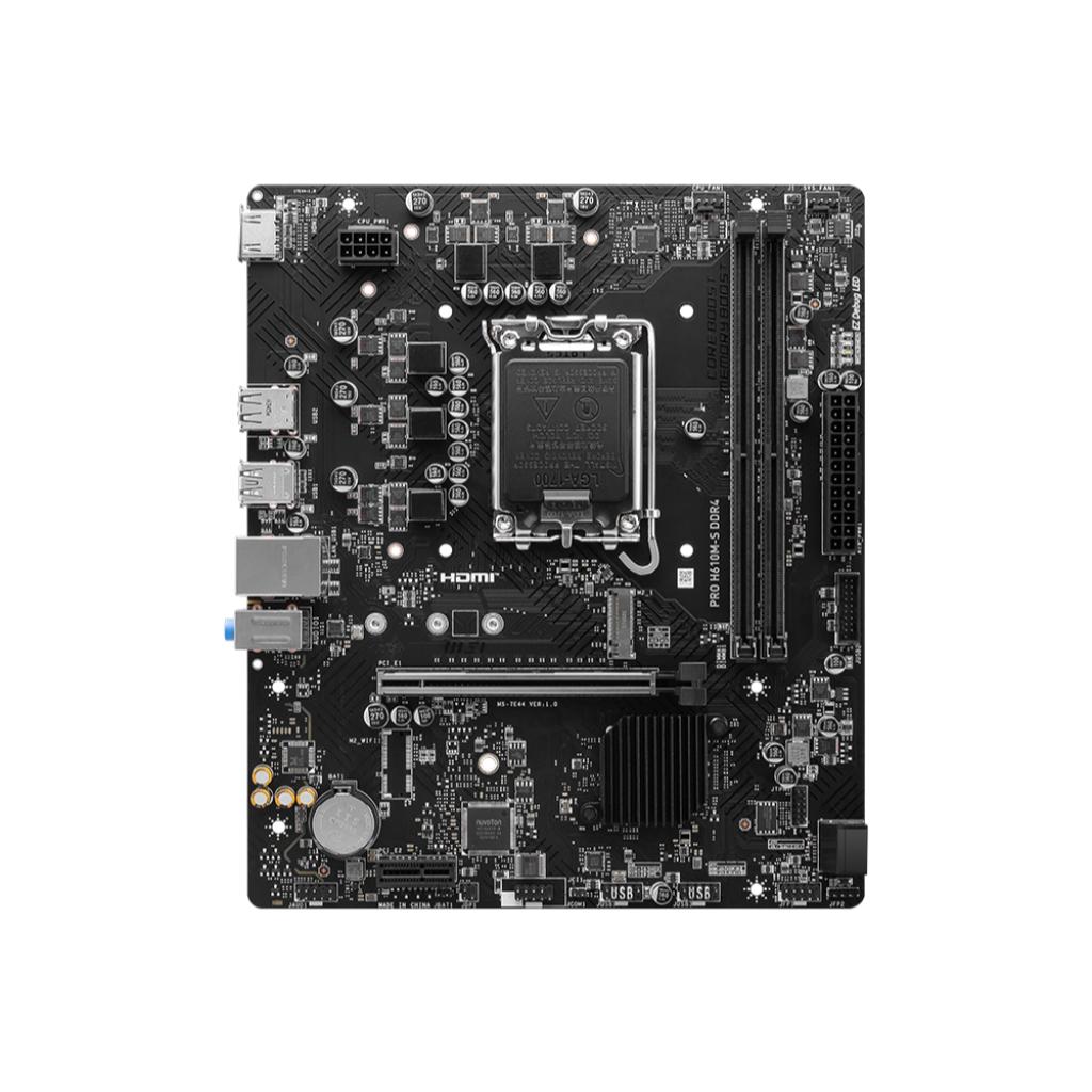 Motherboard MSI PRO H610M-S DDR4 (LGA1700, H610, DDR4, USB3.2, SATA3) - Image 3