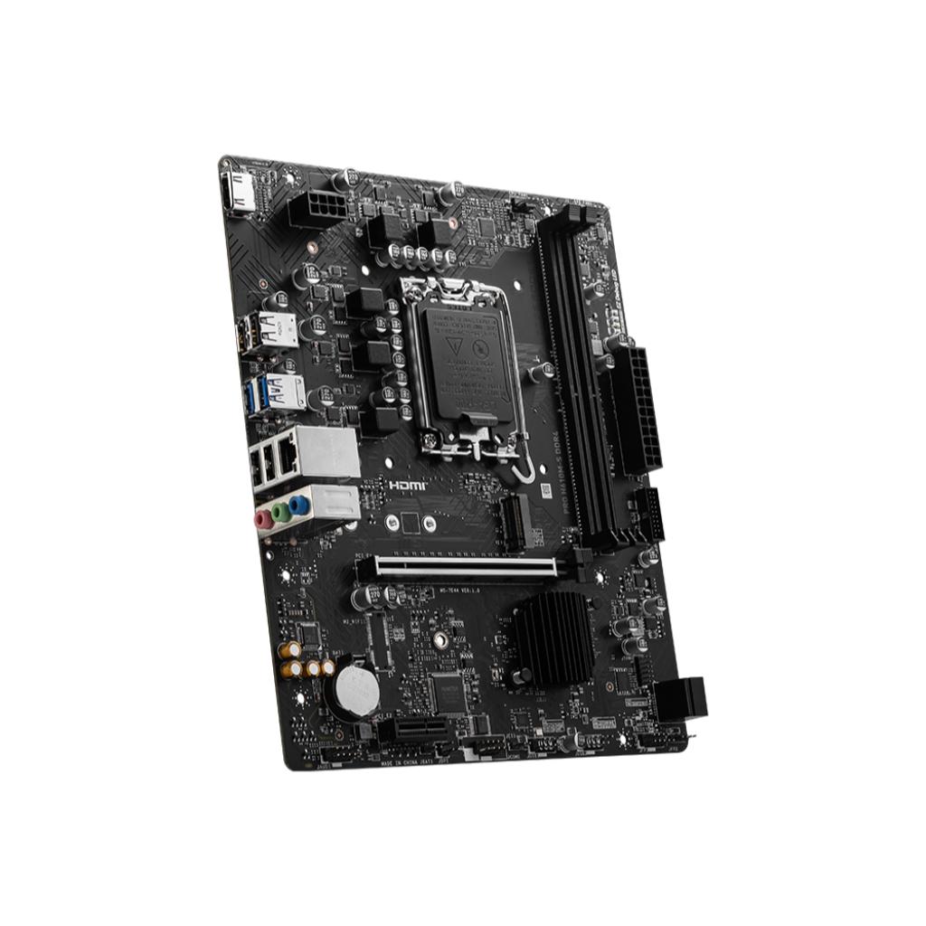 Motherboard MSI PRO H610M-S DDR4 (LGA1700, H610, DDR4, USB3.2, SATA3) - Image 4