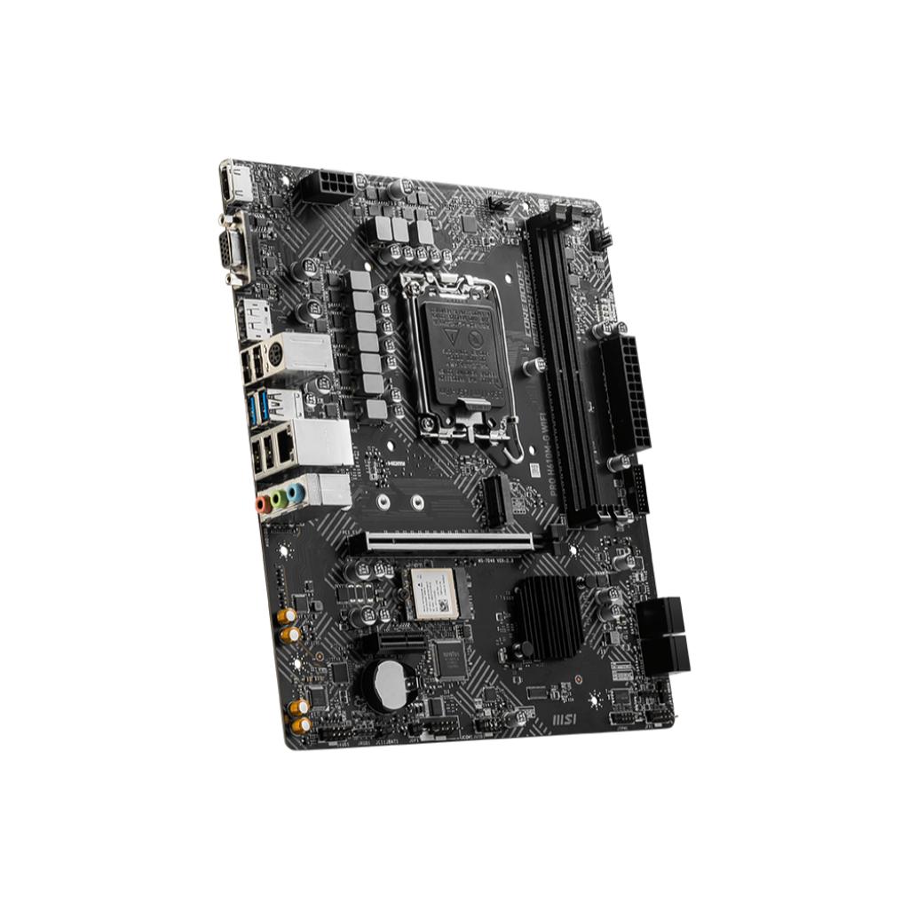 Motherboard MSI PRO H610M-G WIFI (LGA1700, H610, DDR5, USB3.2, SATA3) - Image 4