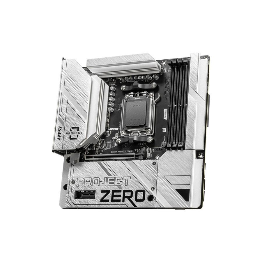 Motherboard MSI B650M PROJECT ZERO (AM5, AMD, B650, DDR5, USB3.2) - Image 3