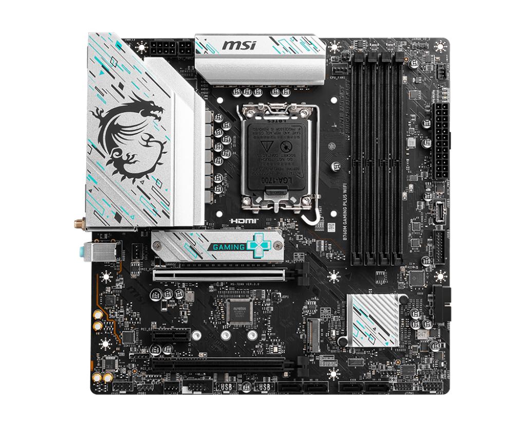 Motherboard MSI B760M GAMING PLUS WIFI (LGA1700, B760M ,DDR5, USB3.2) - Image 2