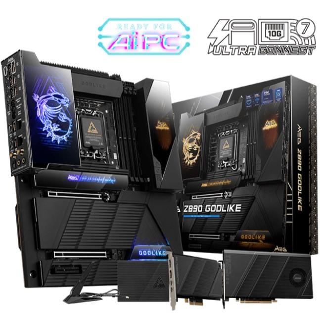 Motherboard MSI MEG Z890 GODLIKE (LGA1851, Z890, DDR5, USB3.2, SATA3) - Image 2