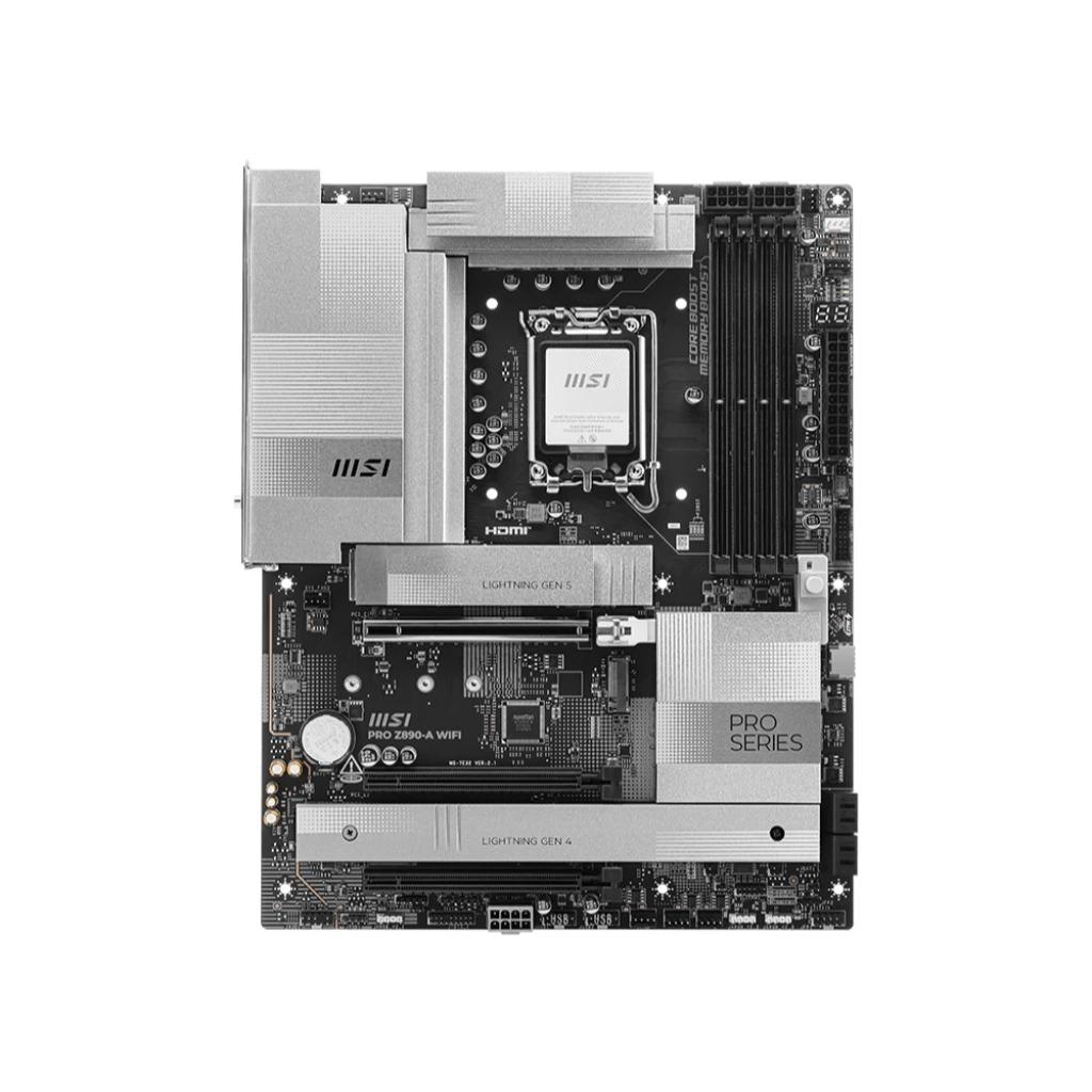Motherboard MSI PRO Z890-A WIFI (LGA1851, Z890, DDR5, USB3.2, SATA3) - Image 2