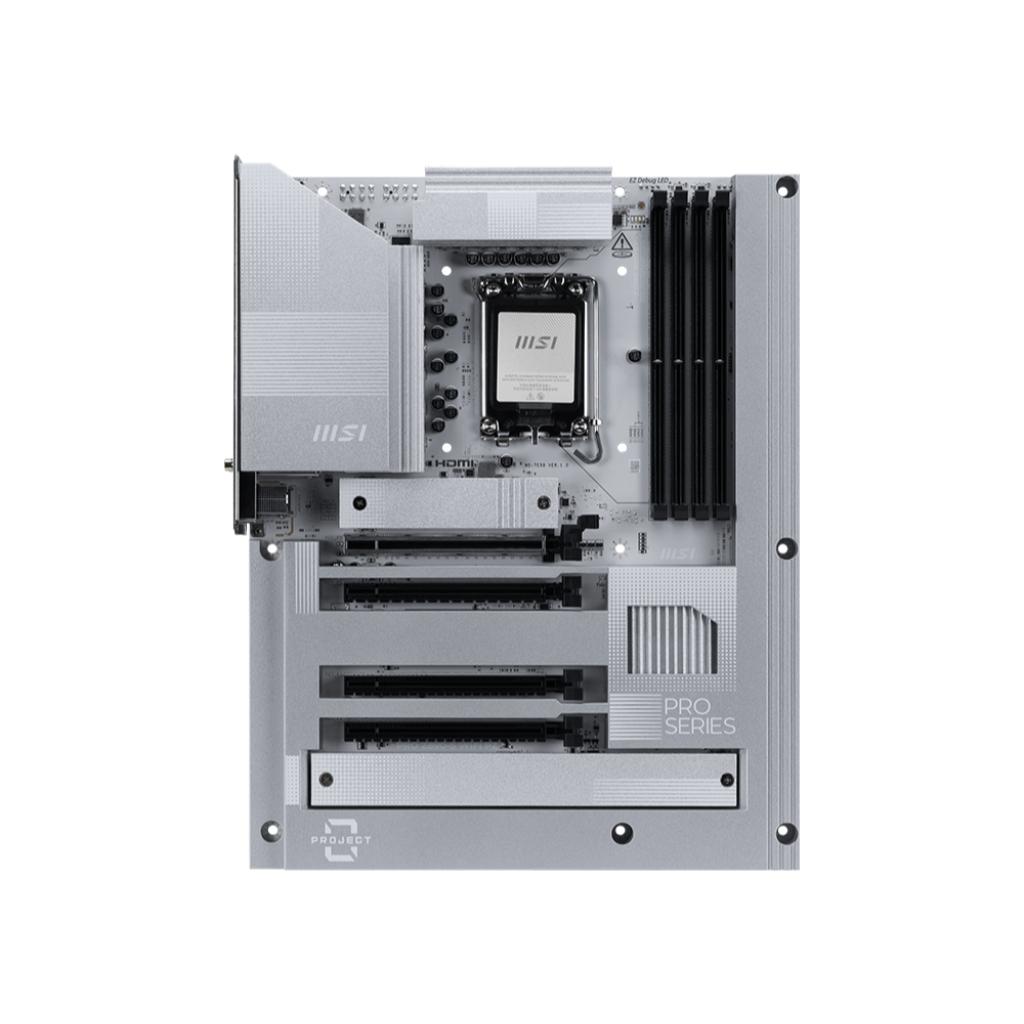 Motherboard MSI PRO Z890-S WIFI PZ  (LGA1851, Z890, DDR5, USB3.2, SATA3) - Image 2