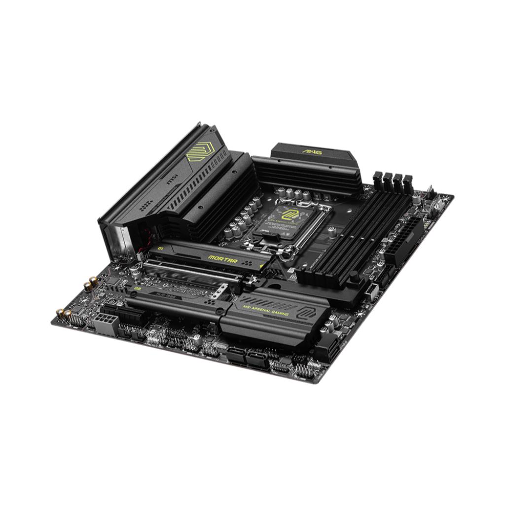 Motherboard MSI MAG B860M MORTAR WIFI (LGA1851, B860, DDR5, USB3.2, SATA3) - Image 2